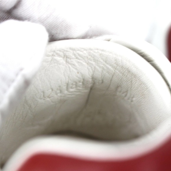 Gucci Miro Soft Rosso GG Red White Leather Low Top Sneakers 39 Logo Running Shoe - Picture 5 of 8